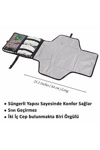 Bebek Alt Açma Örtüsü Alt Açma Minderi ürün fotoğrafı