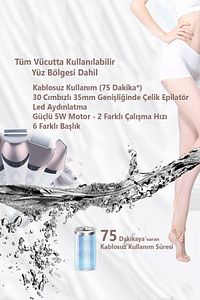 Jolvena 6 Başlıklı Süper Lüx Epilatör / Epilasyon ürün fotoğrafı