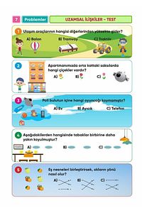 ZOZİ İlkokul 1.Sınıf Matematik Problemleri – Tüm Dersler Bulmaca - Canlanan Sorular! ürün fotoğrafı