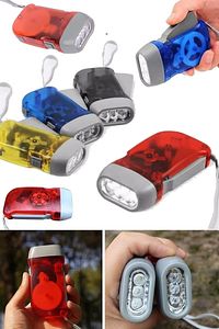 4 Adet Tüm Aileye Deprem Için Pilsiz Dinamolu 3 Ledli El Feneri Deprem Feneri Pilsiz Fener Karışık ürün fotoğrafı