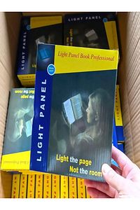 Kitap Arası Led Işık Lamba Işıklı Gece Kitap Okuma Lambası Sayfa Ayraç ürün fotoğrafı
