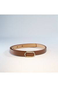 4'lü Ithal Oval Gold Tokalı Ince Kemer, Pantolon Kemeri, Gömlek Kemeri, Ceket Kemeri ürün fotoğrafı