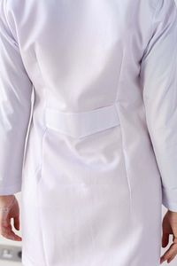 Gömlek Yaka Orta Boy Beyaz Kadın Doktor Öğretmen Laboratuvar Önlüğü ürün fotoğrafı