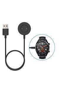 Huawei Watch Gt | Gt2 | Gt2e | Honor Magic Watch 2 Uyumlu Manyetik Şarj Kablosu 1 Metre ürün fotoğrafı