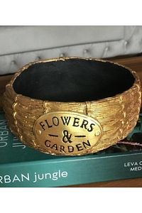 Flowers&garden Dekoratif Örgü Sepet ürün fotoğrafı