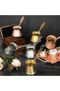 6 KİŞİLİK İNOX UYUMLU DÖKÜM CEZVE ürün fotoğrafı
