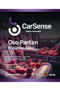 Oto Parfüm Böğürtlen Sakız - Sprey Araç Kokusu 200 ml ürün fotoğrafı