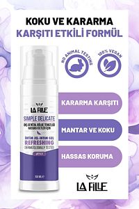 Genital Bölge Koku Kaşıntı Mantar Ve Kararma Karşıtı Beyazlatıcı Ph Dengeli Intim Köpük 150ml ürün fotoğrafı