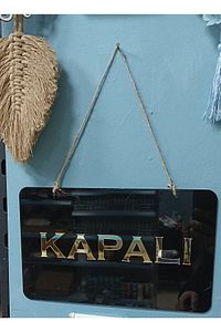 Mağaza Açık Kapalı Tabelası ürün fotoğrafı