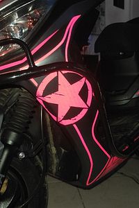 ARORA Freedom 50cc / 125cc Reflektif Etiket Seti Uyumlu ürün fotoğrafı