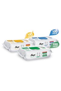 Easy Clean Beyaz Sab Çamaşır Suyu Arap Sab Yüzey Temizlik Havlusu&mendili 3x100 (300 YAPRAK) ürün fotoğrafı