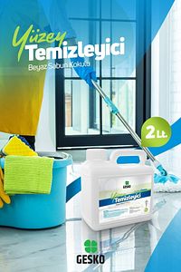 Beyaz Sabun Kokulu Yüzey Temizleyici 2 Lt(2000 ML) ürün fotoğrafı