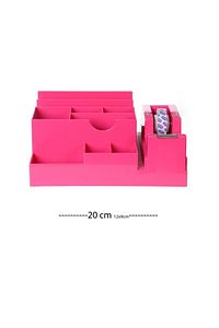 815 Pembe Aüstü Organizer Bant Kesicili Kalemlik Seti ürün fotoğrafı