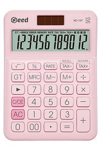 Nd-10p Pastel Pembe Hesap Makinesi ürün fotoğrafı