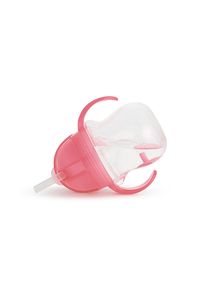 Tıklama Kilitli Uçlu Pipetli Alıştırma Bardağı, 6ay , 207ml, Pembe, 1 Adet ürün fotoğrafı