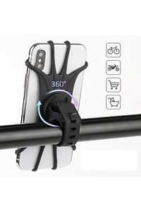Üniversal Bisiklet Motorsiklet Silikon Telefon Tutucu ürün fotoğrafı
