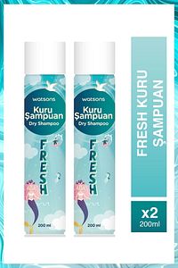Kuru Şampuan Fresh 200 ml 2 Adet ürün fotoğrafı