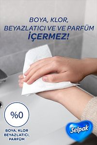 ® El Ve Yüz Havlusu 5'li 400 Yaprak Kutulu ürün fotoğrafı