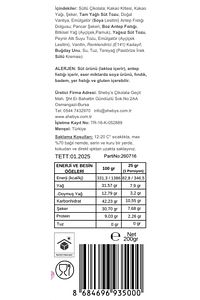 Çıtır Kadayıflı Antep Fıstığı Dolgulu Sütlü Tablet Çikolata 200gr (DUBAİ ÇİKOLATASI) 2’li ürün fotoğrafı