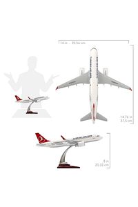 Airbus A320-200 1/100 - THY Lale Model Uçak ürün fotoğrafı