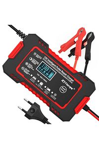 12v 6a Akıllı Araba Motosiklet Lcd Ekran Araç Akü Onarım Hızlı Şarj Cihazı Islak Kuru Jel Kurşunasit ürün fotoğrafı