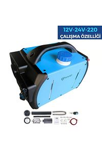 Raino 5Kw Çanta Tipi Portatif Dizel Isıtıcı Webasto 12-24-220V ürün fotoğrafı