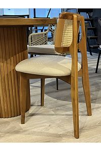 Hazeran Ahşap Sandalye Mutfak Cafe Salon ürün fotoğrafı