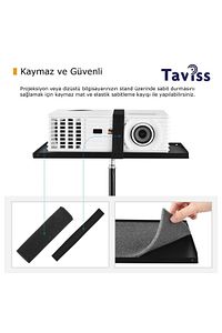 Stand Tripod -projeksiyon Sehpası 59 Cm & 152 Cm Yükseklik ürün fotoğrafı