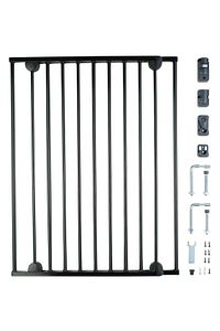 Babygo 62-102 Cm Metal Uzayan Güvenlik Kapısı Siyah ürün fotoğrafı