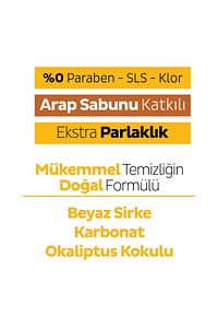 Easy Clean Beyaz Sab Çamaşır Suyu Arap Sab Yüzey Temizlik Havlusu&mendili 3x100 (300 YAPRAK) ürün fotoğrafı