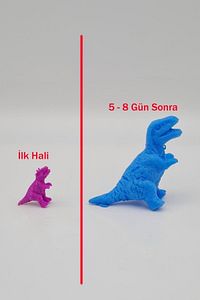 Suda Büyüyen 12 Adet Küçük Boy Dinozor Yumurtası ürün fotoğrafı
