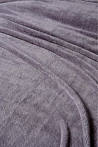 Holly Wellsoft Çift Kişilik Battaniye 190x220 Cm - Gri ürün fotoğrafı