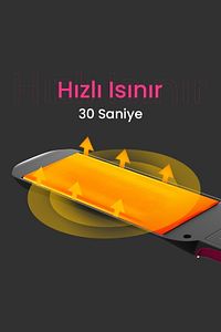 Dp-08 Seramik Kaplı Pembe Detay Saç Düzleştirici ürün fotoğrafı