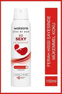 So Sexy Deodorant 24 Saat Etkili Pudrasız Sprey 150 ml X 5 Adet ürün fotoğrafı