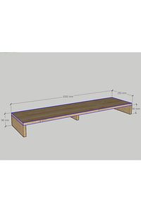 Carry Monitör Yükseltici Soundbar Stand ürün fotoğrafı