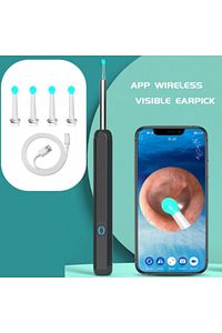 1080p Kulak Temizleme Cihazı Kameralı Led Işıklı IOS Uyumlu ürün fotoğrafı