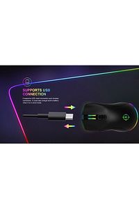 Game Over Rgb Kablosuz Şarjlı Profesyonel Fps Gaming Oyuncu Mouse ürün fotoğrafı