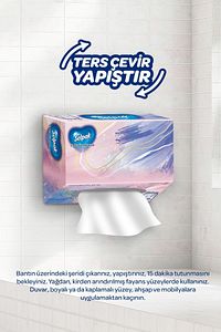 ® El Ve Yüz Havlusu 5'li 400 Yaprak Kutulu ürün fotoğrafı