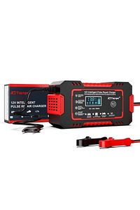 12v 6a Akıllı Araba Motosiklet Lcd Ekran Araç Akü Onarım Hızlı Şarj Cihazı Islak Kuru Jel Kurşunasit ürün fotoğrafı