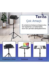 Stand Tripod -projeksiyon Sehpası 59 Cm & 152 Cm Yükseklik ürün fotoğrafı