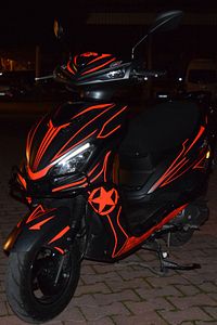 ARORA Freedom 50cc / 125cc Reflektif Etiket Seti Uyumlu ürün fotoğrafı