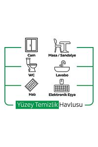 Easy Clean Beyaz Sab Çamaşır Suyu Arap Sab Yüzey Temizlik Havlusu&mendili 3x100 (300 YAPRAK) ürün fotoğrafı