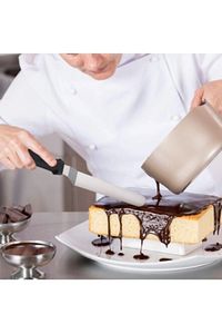 Eğik Pasta Sıvama Spatulası Model No-02 ürün fotoğrafı