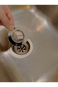 Paslanmaz Çelik Metal Lavabo Süzgeci ürün fotoğrafı