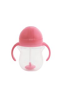 Tıklama Kilitli Uçlu Pipetli Alıştırma Bardağı, 6ay , 207ml, Pembe, 1 Adet ürün fotoğrafı