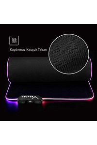 Rgb Mousepad 80x30 Cm 13 Farklı Renk Modu Su Geçirmez Oyuncu Gaming Xl Mausepad ürün fotoğrafı