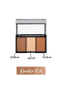 Ultra Sculpt 3'lü Kontür Paleti C04 Light/Medium ürün fotoğrafı