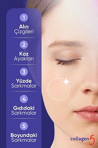 Collagen %100 Saf Ve Doğal Yüksek Biyoaktif Çift Hidrolize Kolajen Peptit Diyet Takviyesi 30 Günlük ürün fotoğrafı
