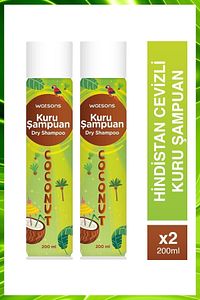 Kuru Şampuan Coconut 200 ml 2 Adet ürün fotoğrafı