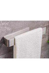 Paslanmaz Çelik Kağıt Rulo Havluluk, Peçetelik, Yapışkanlı Tasarım, Banyo Askısı ürün fotoğrafı